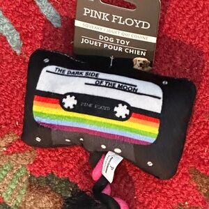 NIP Pink Floyd Cassette Squeaky Dog Toy